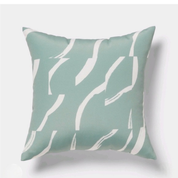 Room Essentials Other - Seafoam Green Patterned Decorative Throw Pillow Room Essentials (2)